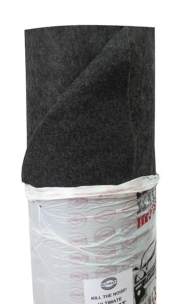 Карпет ULTIMATE CARPET DG-300 DARK GREY декоративний звукопрозорий матеріал шириною 1,4 метра