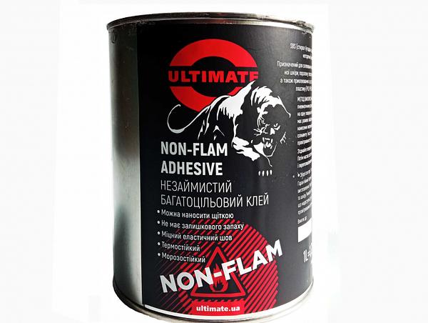 Клей ULTIMATE NON-FLAM ADHESIVE незаймистий багатоцільовий 1кг 